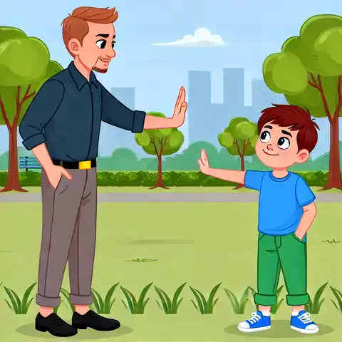 Teaching Kids About Boundaries - Shows setting personal boundaries with strangers