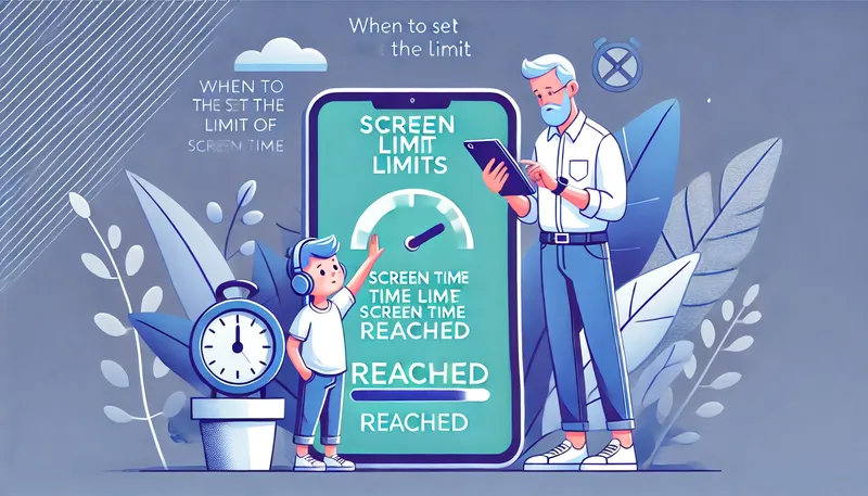 When to set the limit of Screen Time