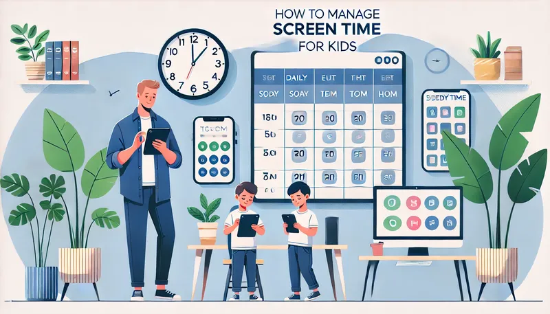 How to Manage Screen Time for Kids